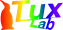 tux-lab logo rainbow